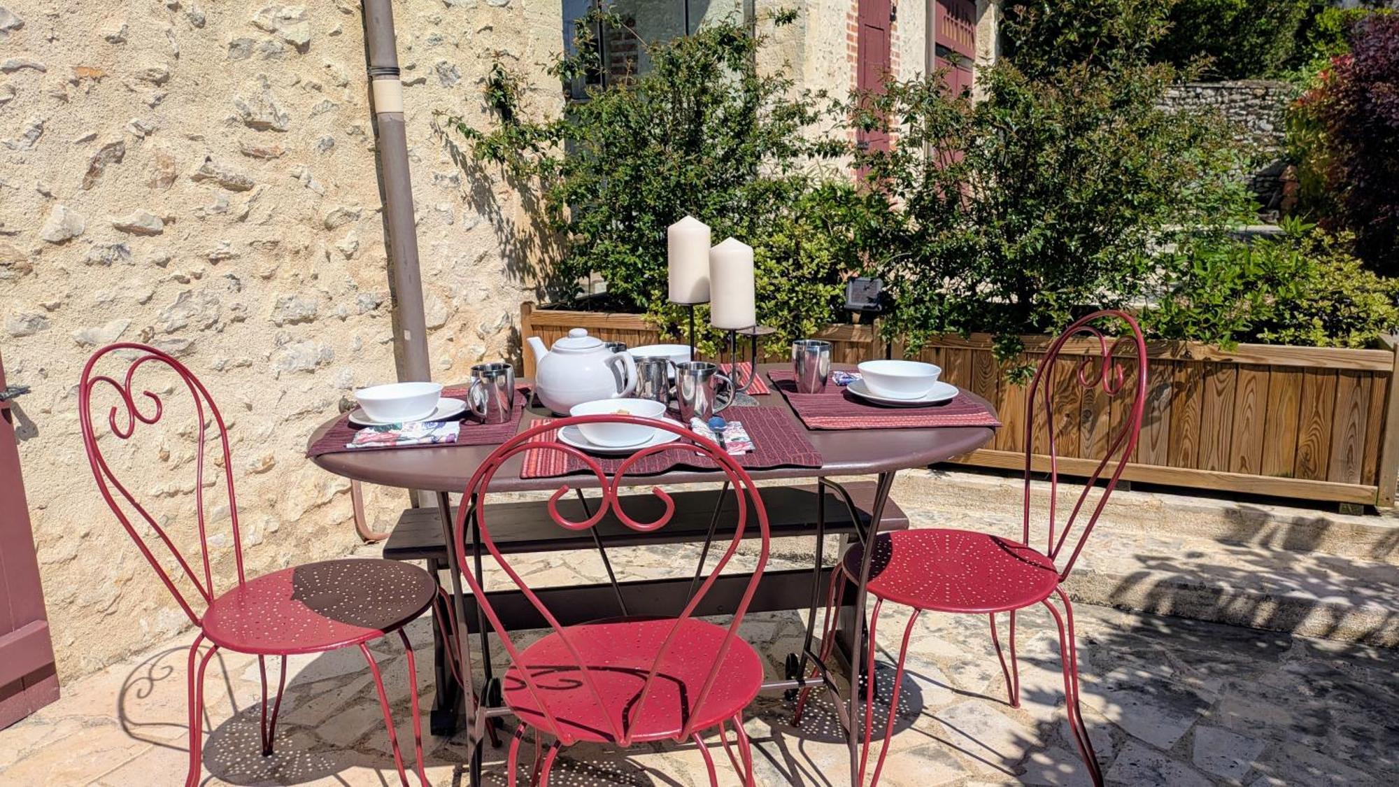 Mesland Les 7 Tilleuls - Gite מראה חיצוני תמונה